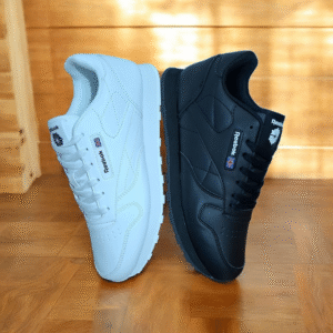 Reebok blanco +negro