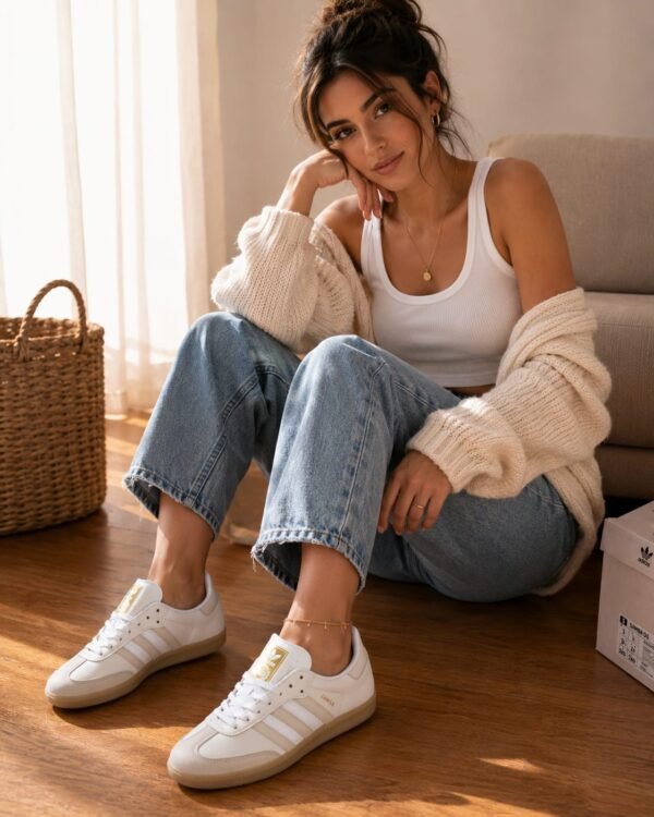 ADIDAS SAMBA bege